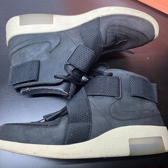 Nike Air Fear of God Raid AT8087-002 Black Fossil Sneakers Men\'s US 9 main image 14